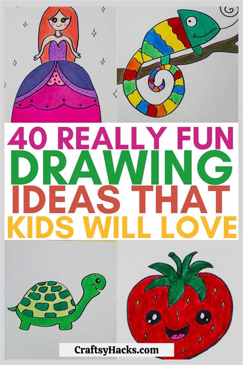 fun stuff to draw for kids.